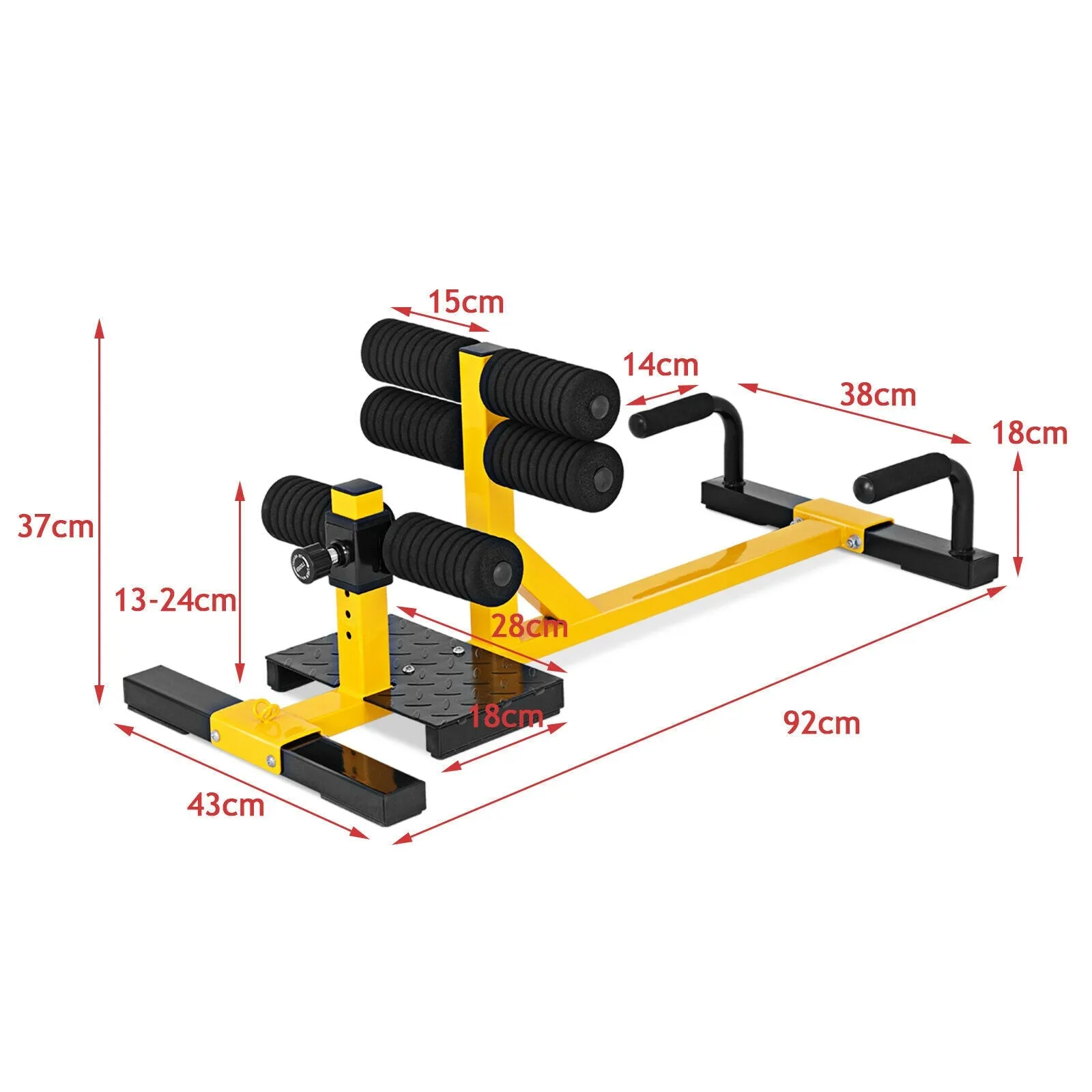 3-in-1 Multi-Gym for Legs, Arms and Abs