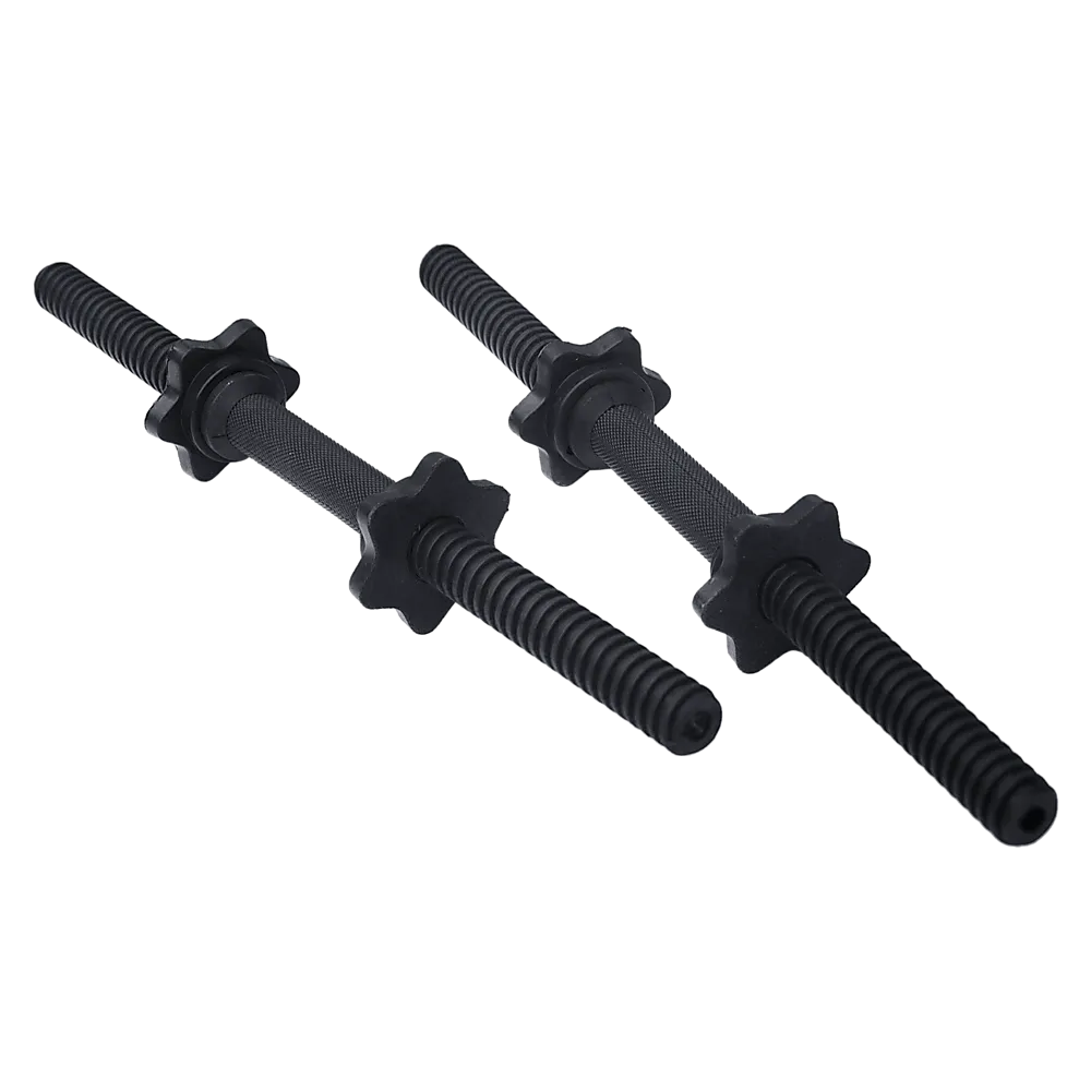 45cm - 1 Pair Dumbbell Bar 25mm Diameter - PVC Coated Dumbell Handle