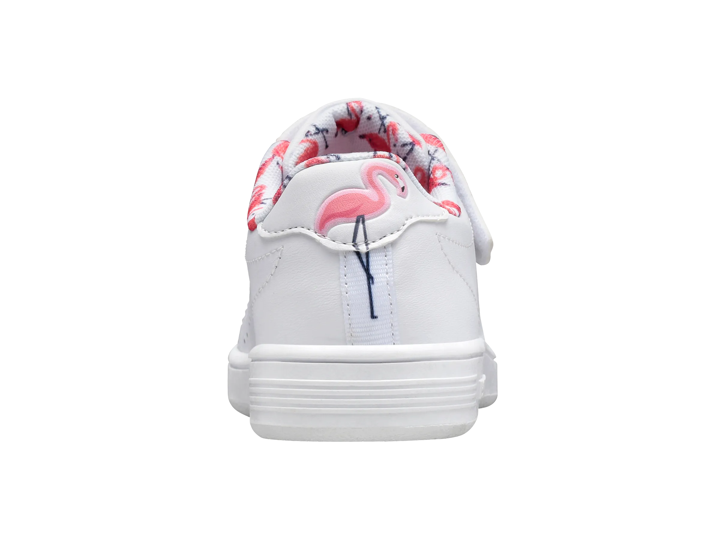 56808-140-M | COURT CASPER VLC | WHITE/FLAMINGO