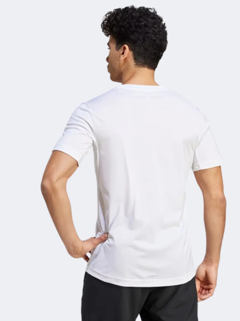 Adidas Hiit Men Training T-Shirt White