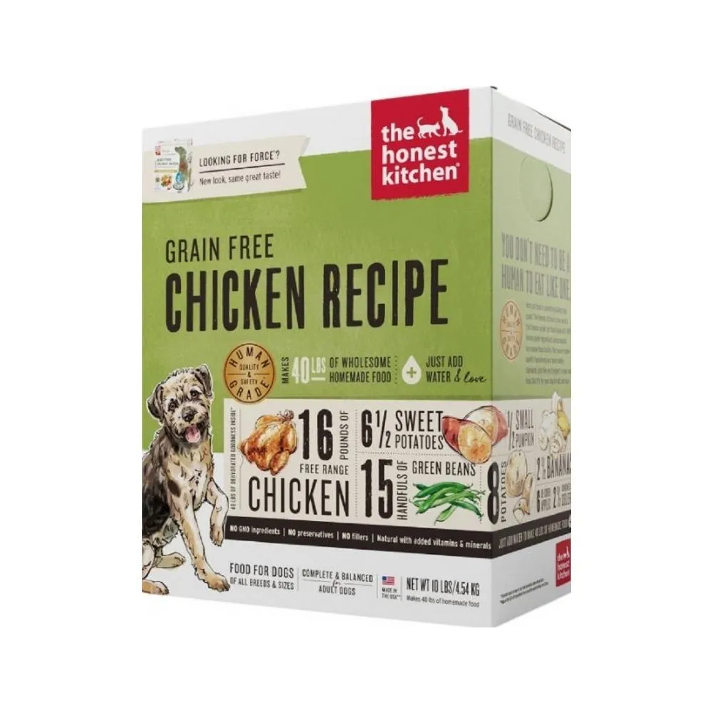 Adult Grain Free Chicken Complete Dehydrated Dog Food