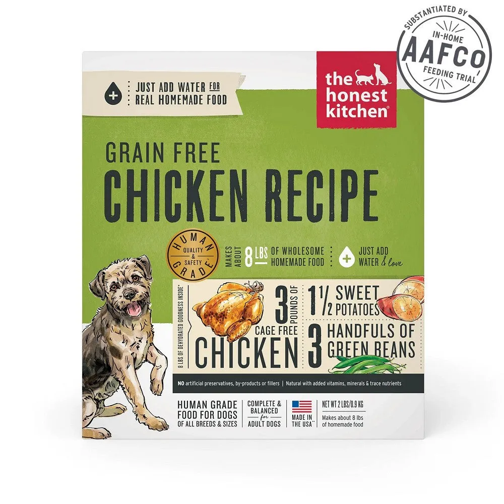 Adult Grain Free Chicken Complete Dehydrated Dog Food