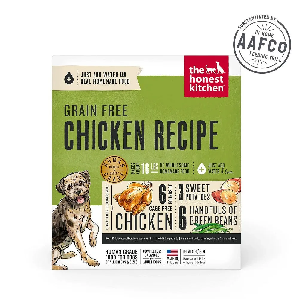 Adult Grain Free Chicken Complete Dehydrated Dog Food