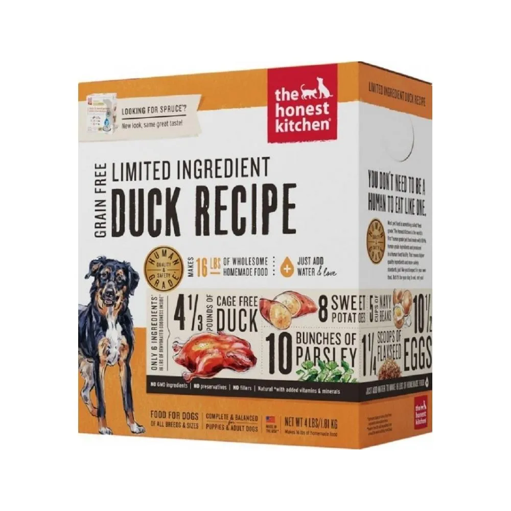 Adult Grain Free Limited Ingredient Duck & Sweet Potato Complete Dehydrated Dog Food