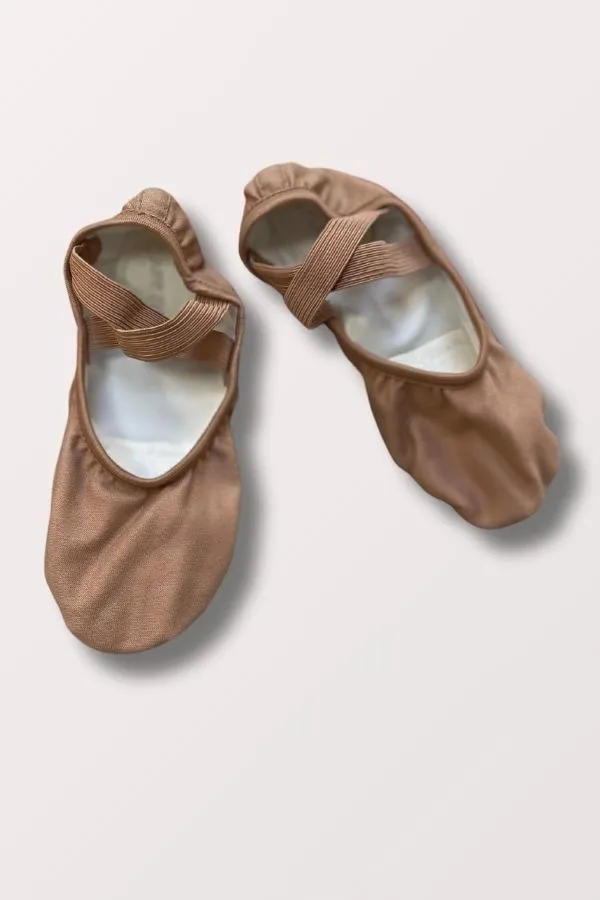 Adult Hanami Stretch Canvas Ballet Shoes - Light Suntan