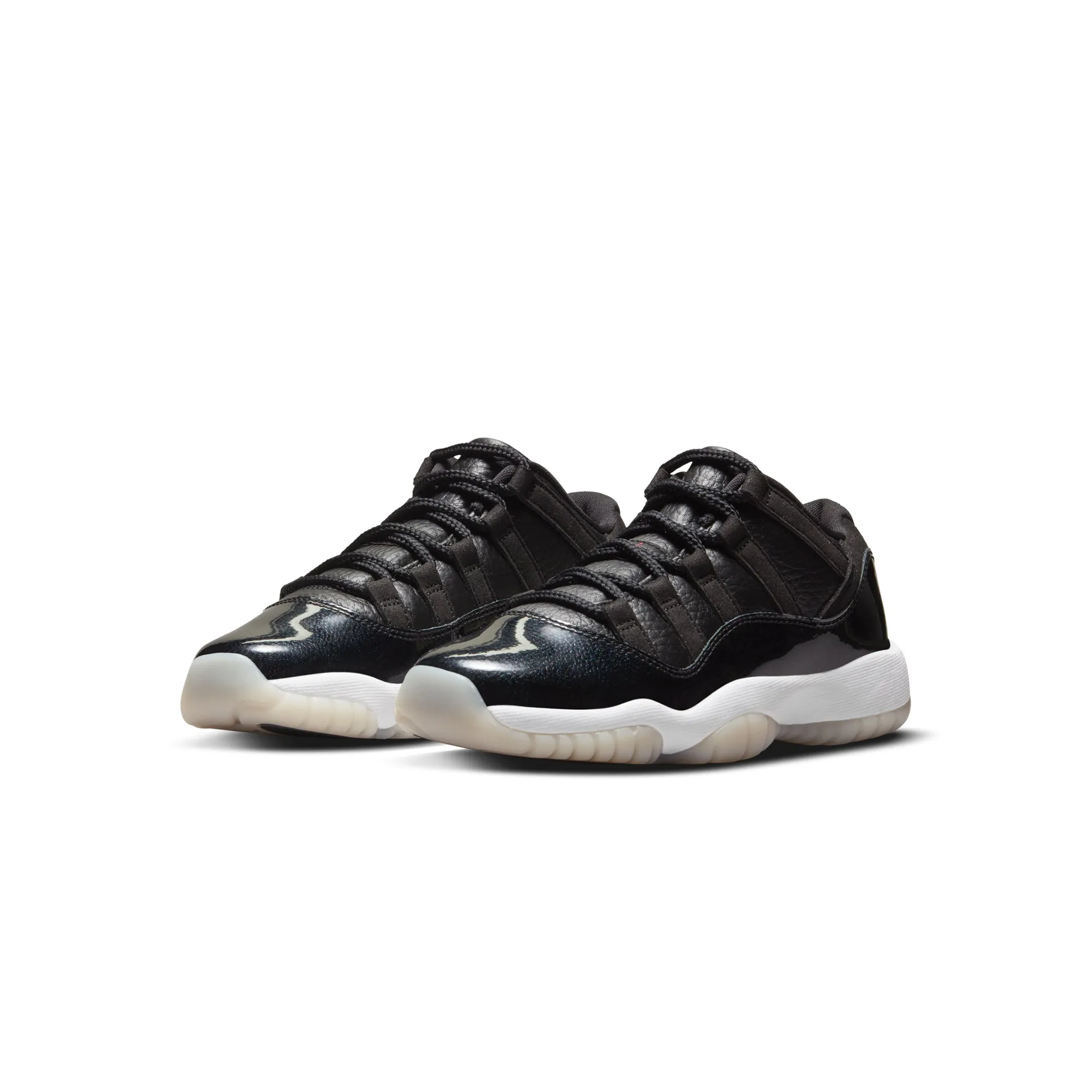 Air Jordan Kids 11 Retro Low Shoes Black/Gym Red