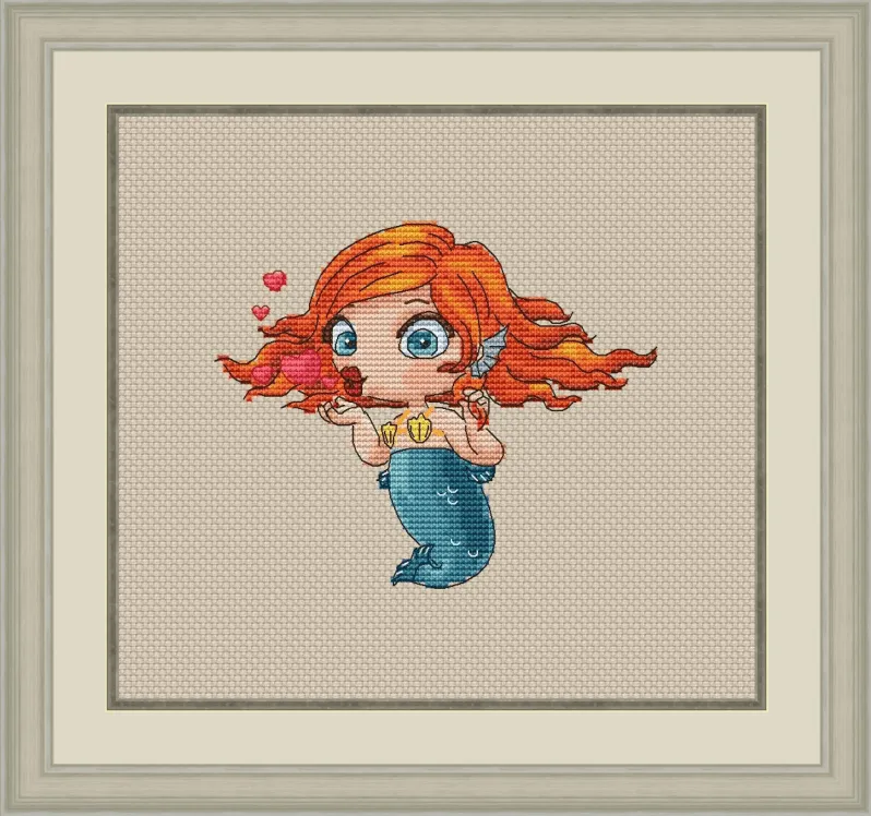 Air Kiss - PDF Cross Stitch Pattern