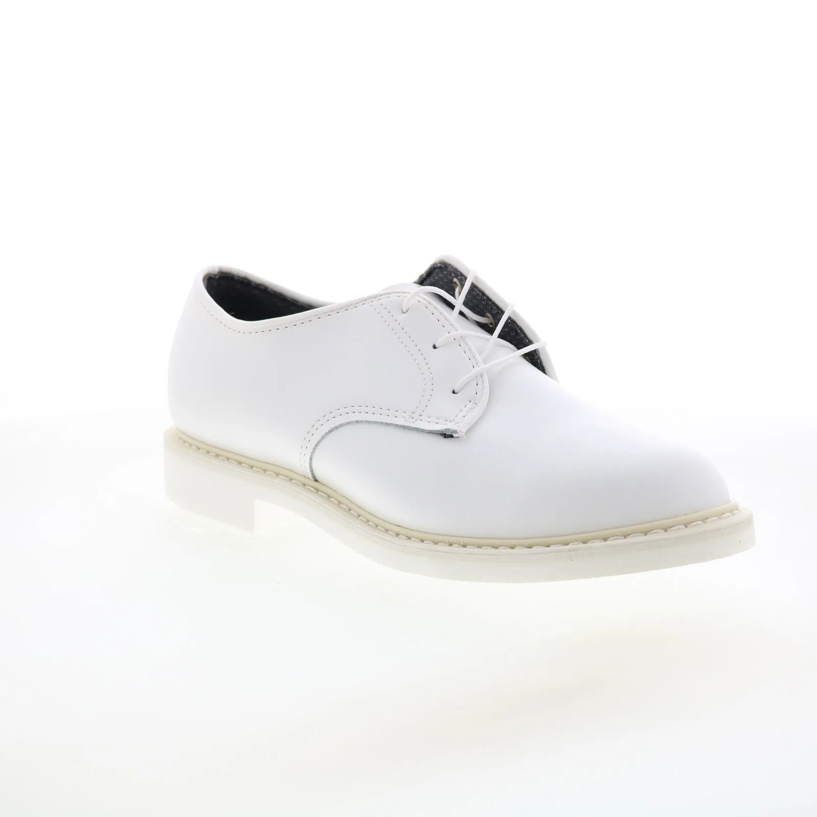 Altama O2 Oxford Leather 609318 Womens White Oxfords Plain Toe Shoes