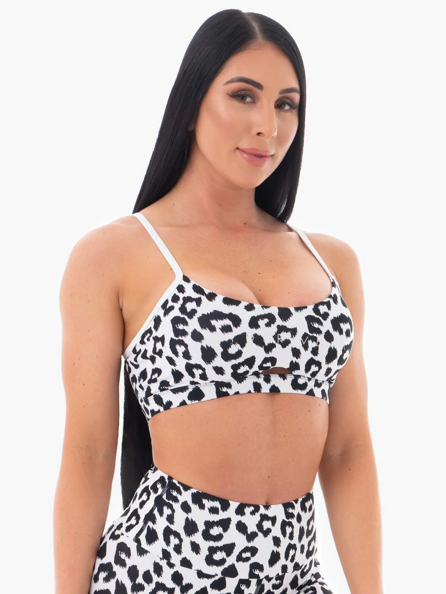 Animal Sports Bra - Snow Leopard