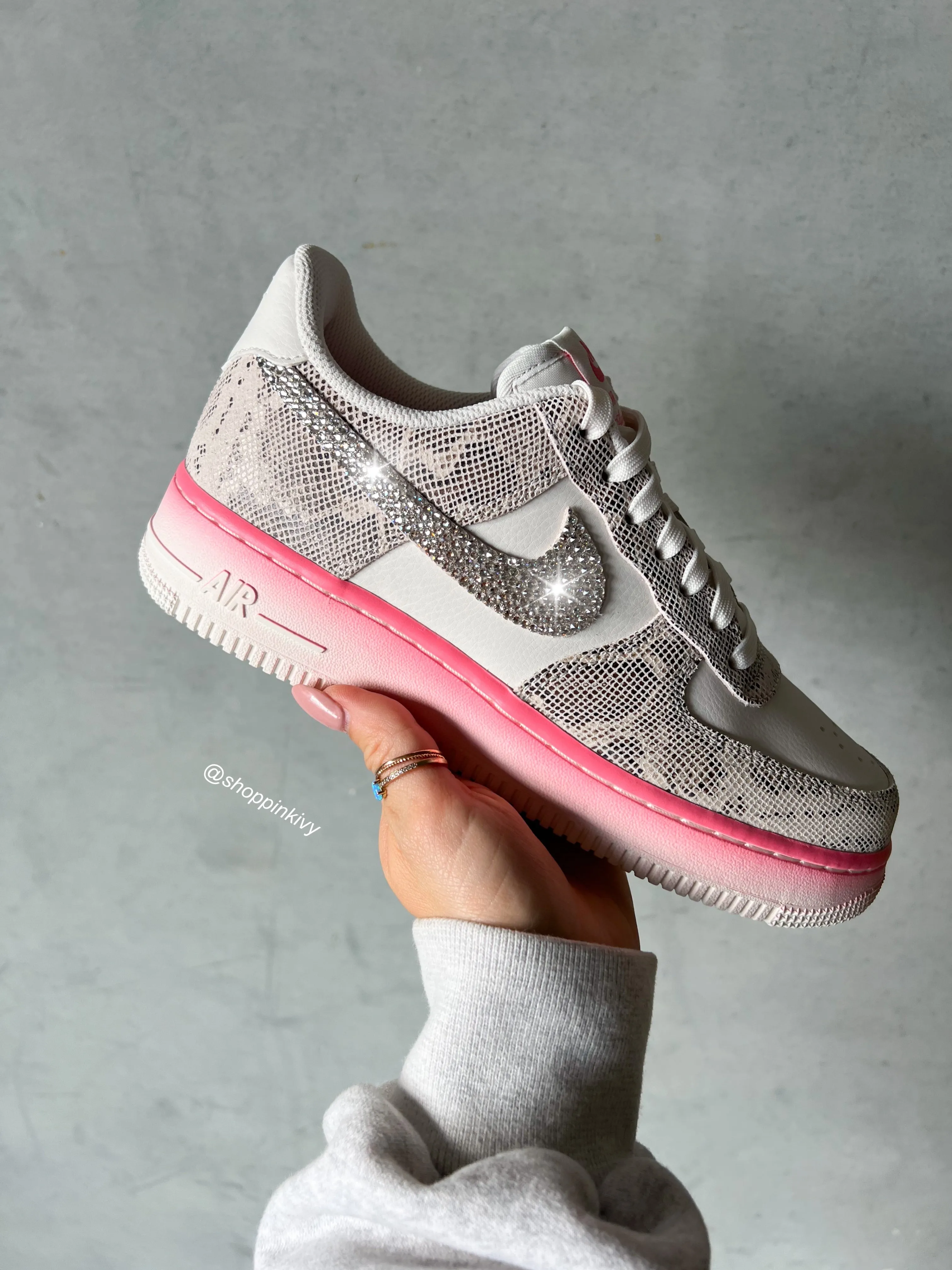 Anniversary Edition Swarovski Womens Nike Air Force One