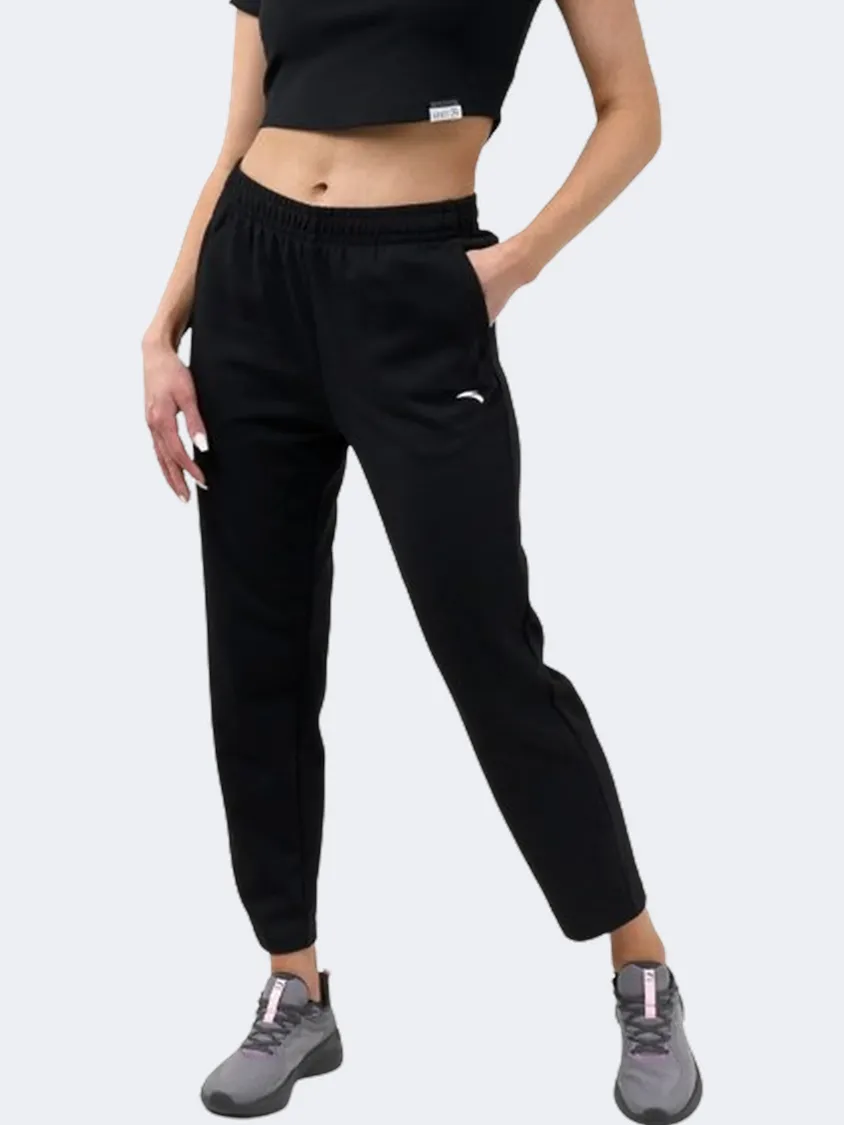 Anta Classic Knit  Women Training Pant Black