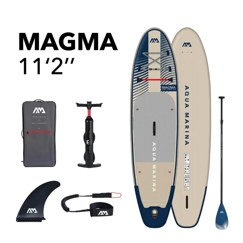 Aqua Marina 11’2” Magma 2023 Inflatable Paddle Board All-Around Advanced SUP