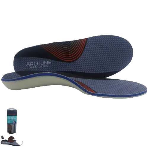 ARCHLINE Orthotics Insoles Balance Full Length Arch Support Pain Relief