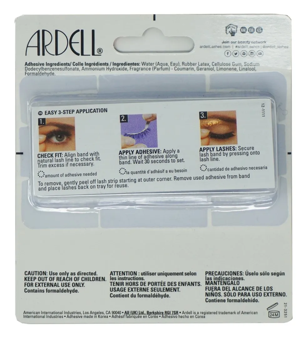 Ardell Lashes Wispies 122 with Free DUO Glue