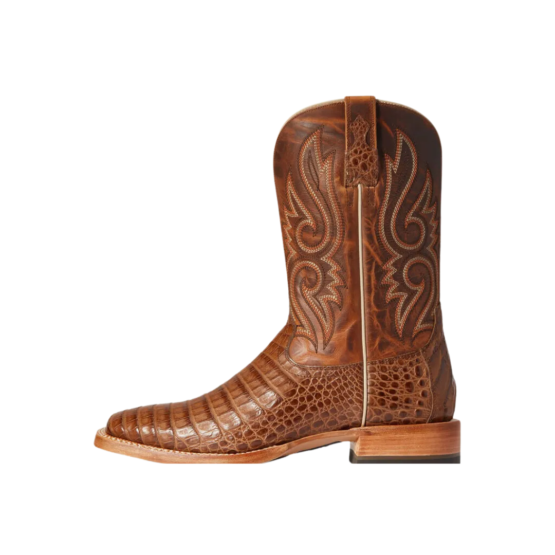 Ariat Men's Relentless Denton Western Caiman Belly Boot