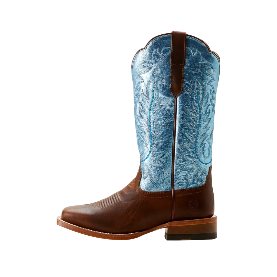 Ariat Women's Frontier Tilly Western Surf Blue Boot