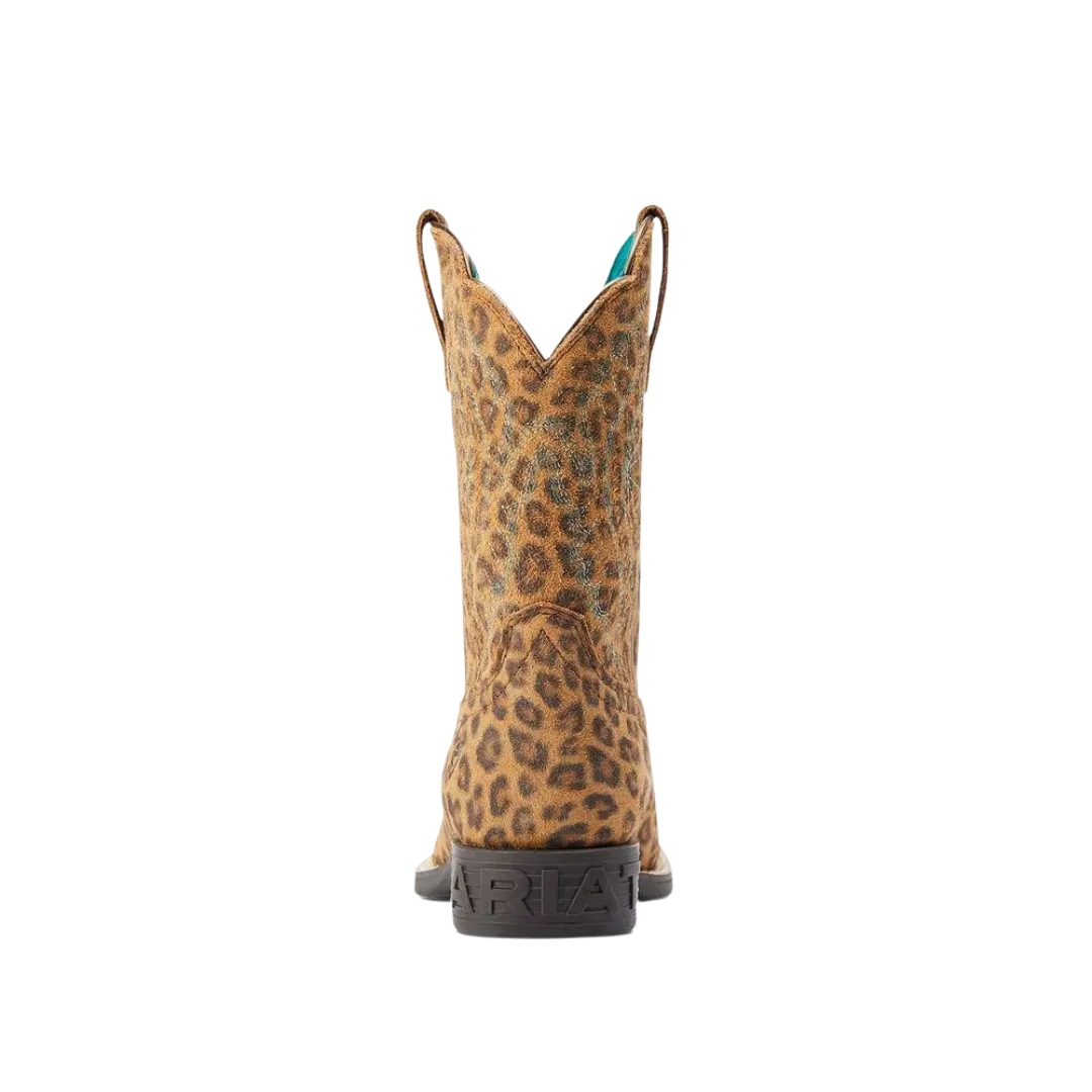 Ariat Youth Primetime Faded Leopard Pull-On Boot