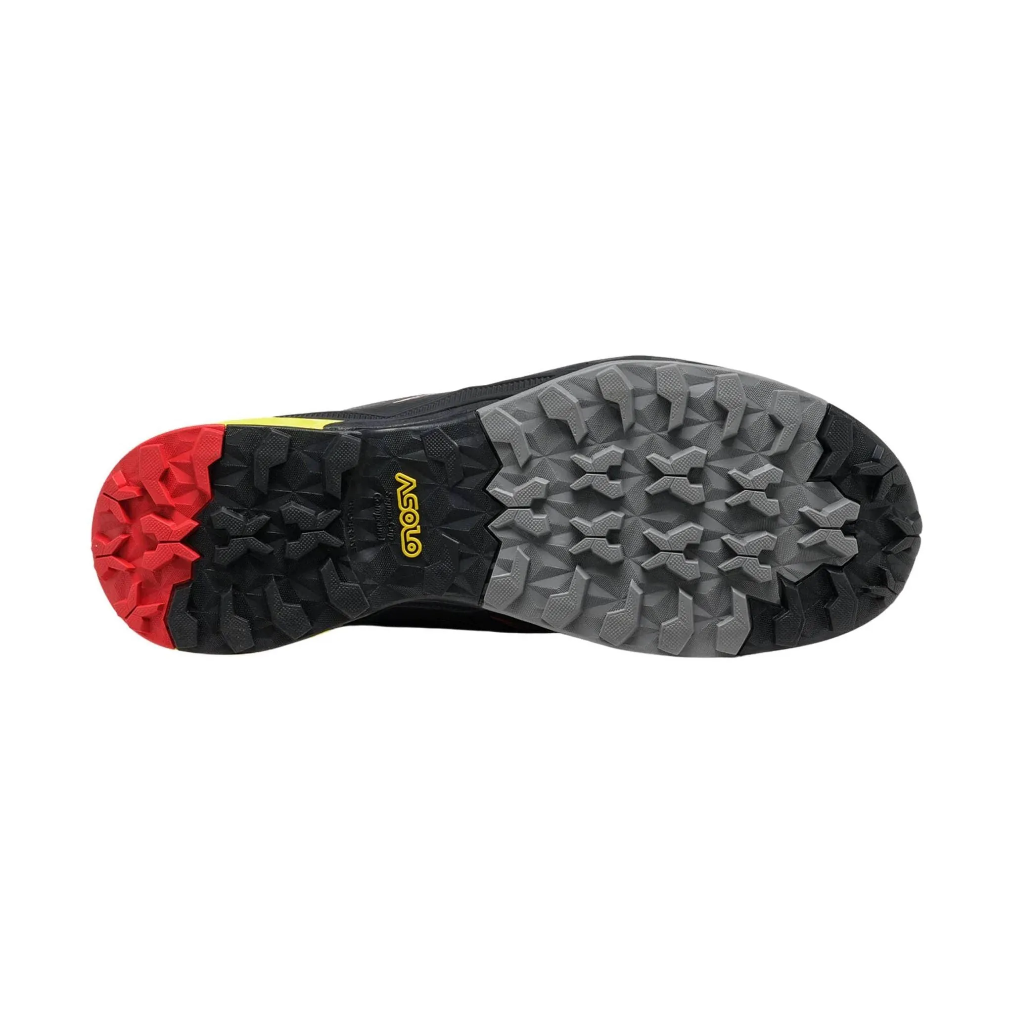 Asolo Men's Softrock Hiking Shoes - Black/Yellow