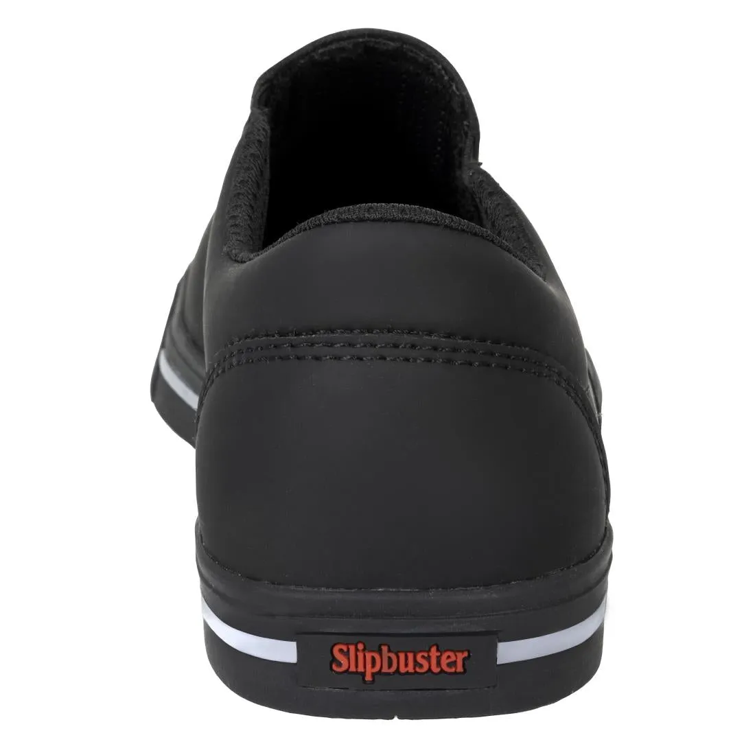 BA062-42 Slipbuster Recycled Microfibre Slip-on Shoe Matte Black 42