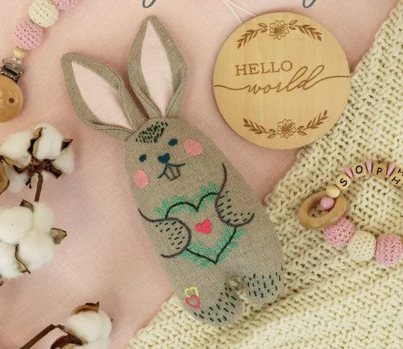 Baby Bunny - PDF Free Cross Stitch Pattern