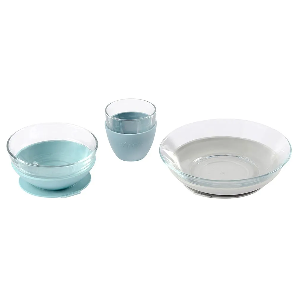 Beaba Duralex Glass Meal Sets