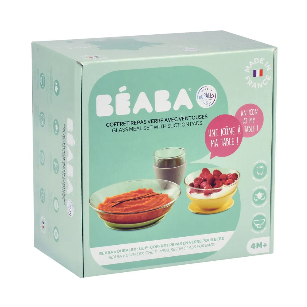 Beaba Duralex Glass Meal Sets