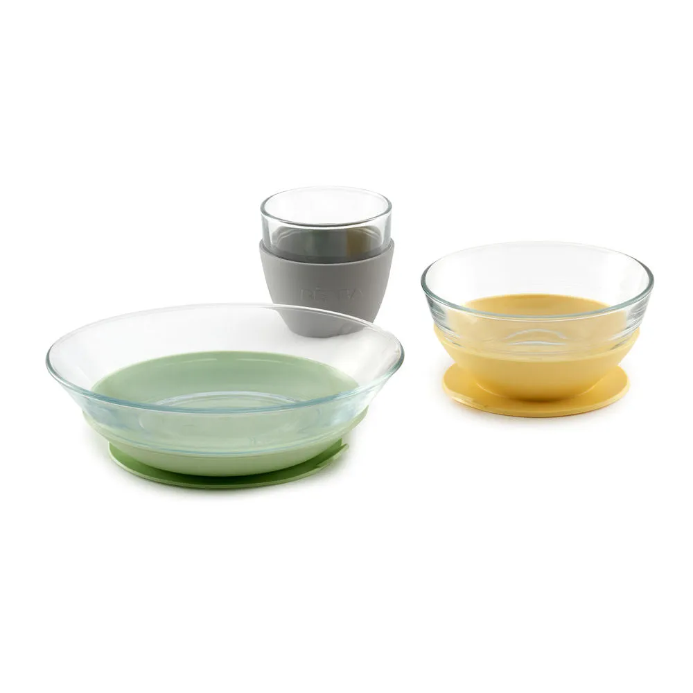 Beaba Duralex Glass Meal Sets