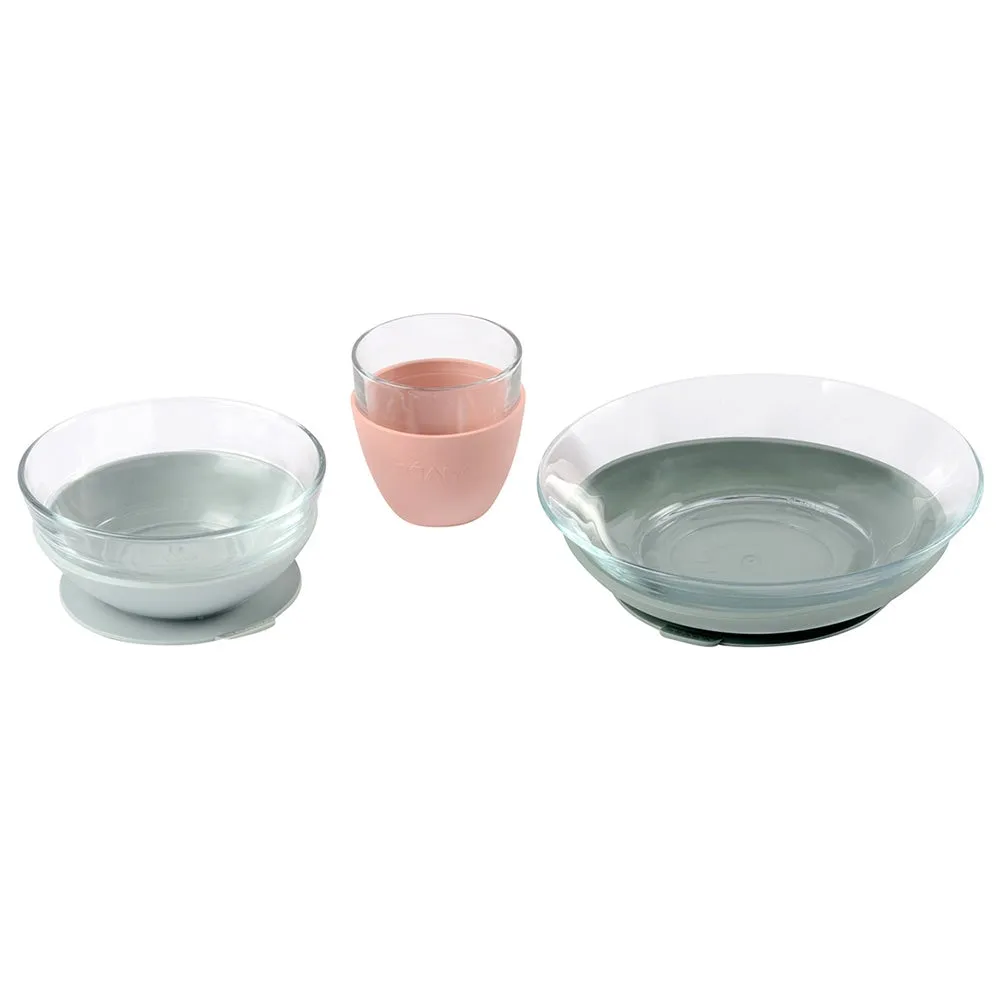 Beaba Duralex Glass Meal Sets