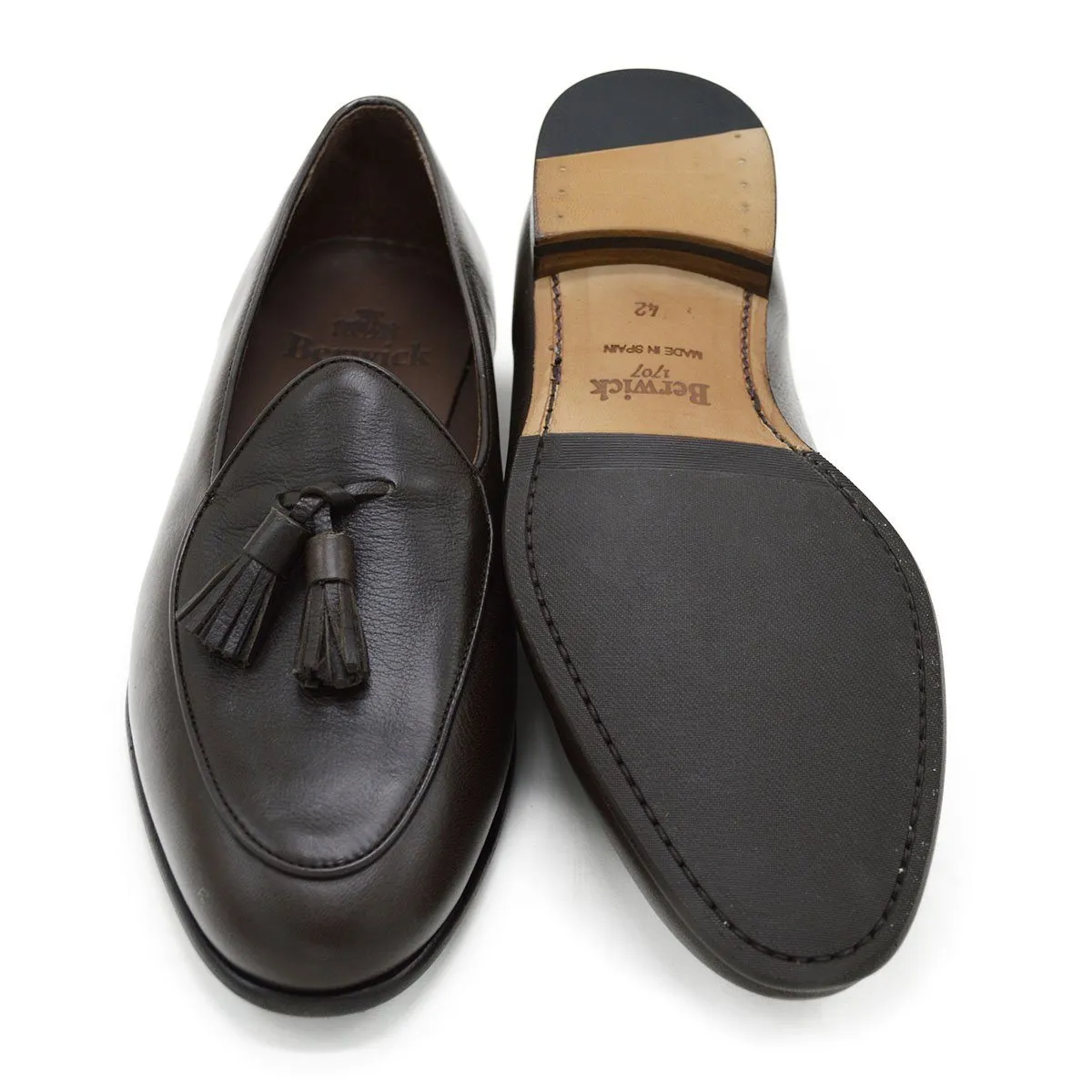 Berwick 1707 Tassel Belgian Loafer (4951) Deerskin