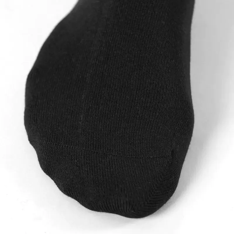 Black Breathable Business Dress Socks