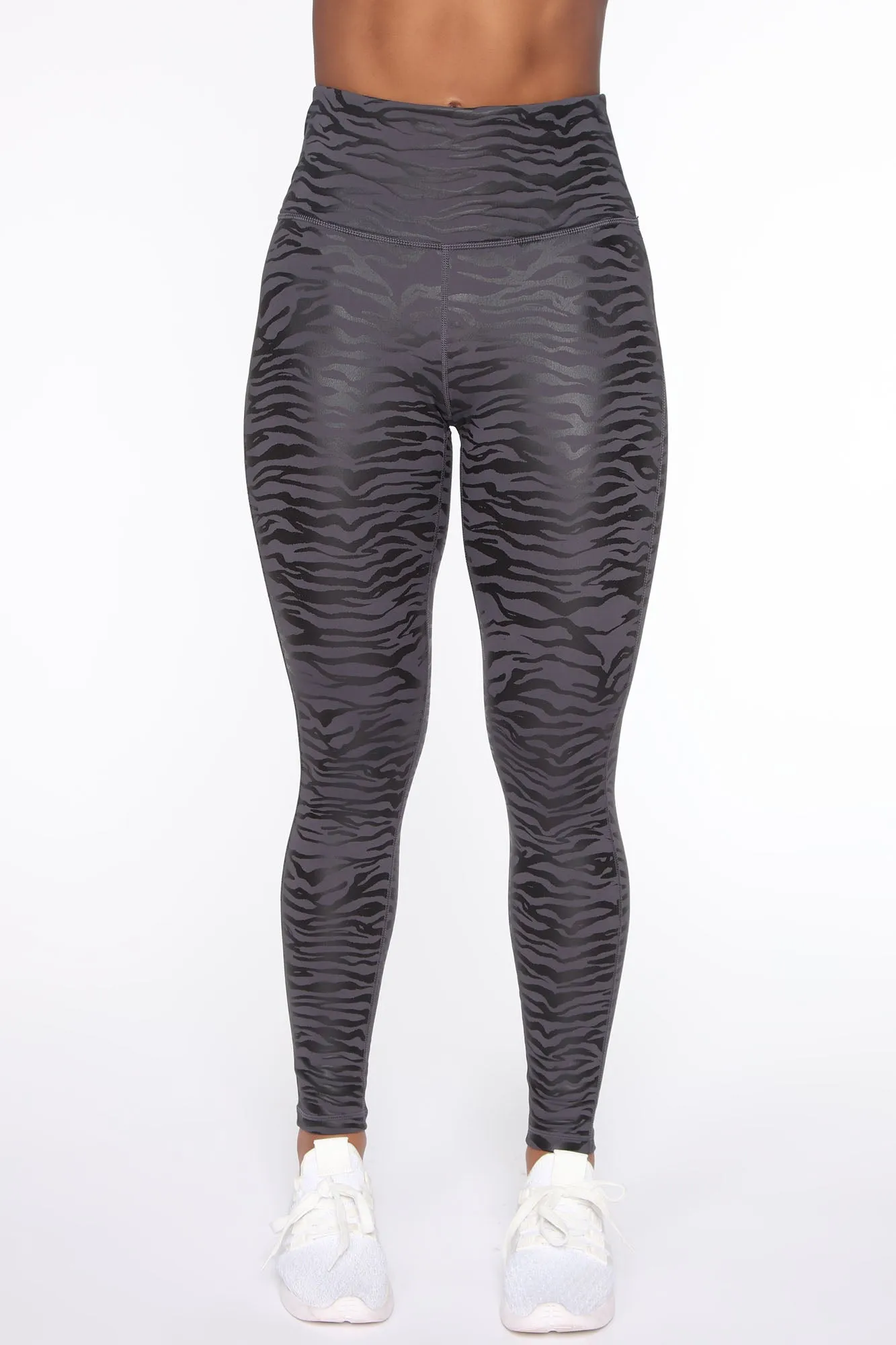 Black Tiger Active Legging In Sculpt Tech - Black