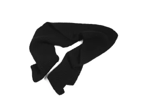 Black Wool Scarf