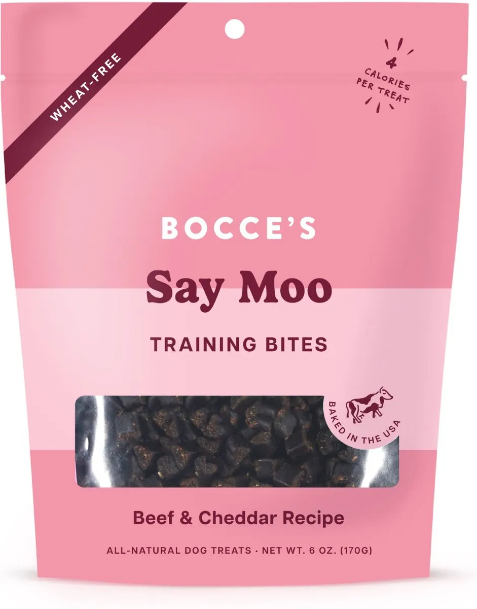 Bocce's Say Moo Training Bites