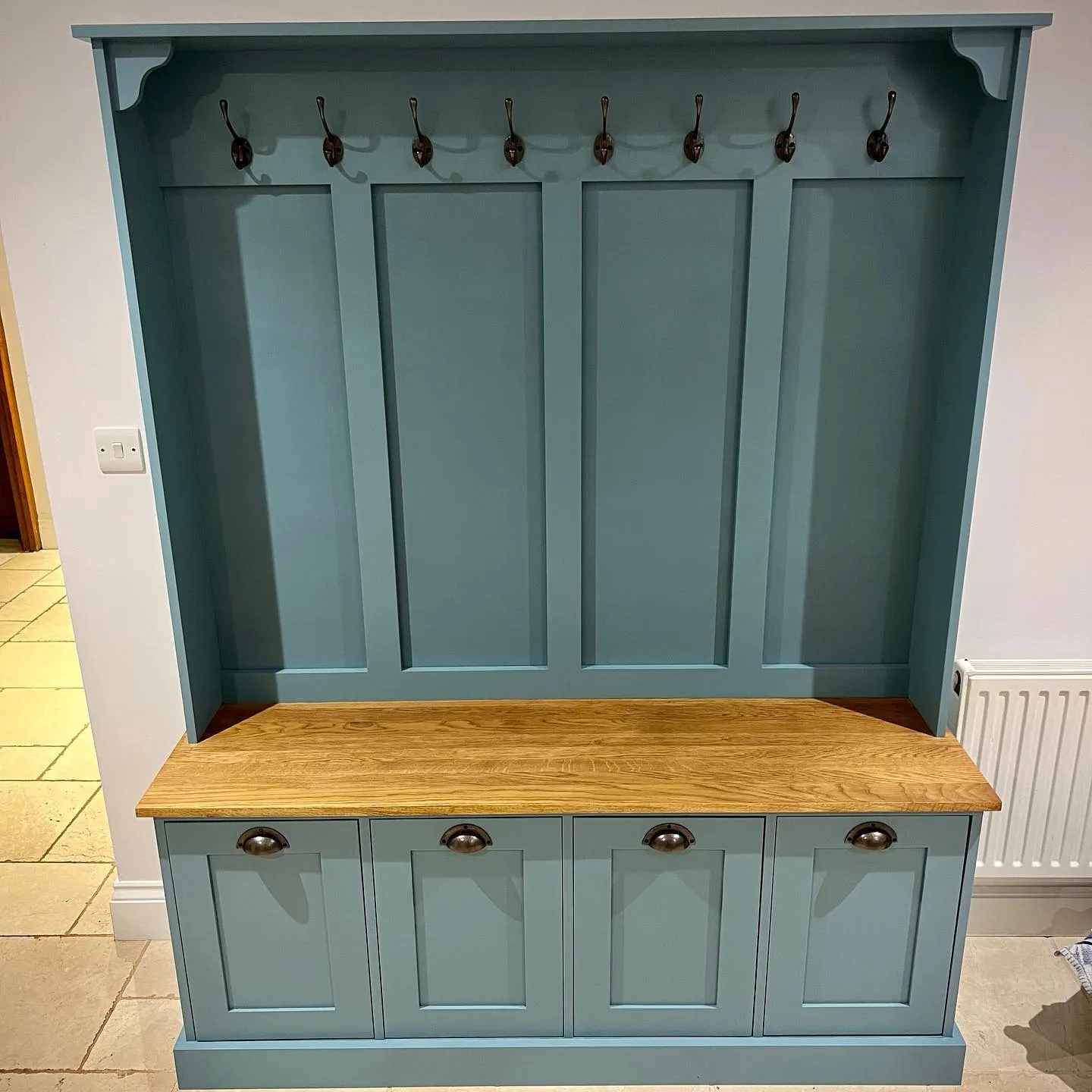 Boot Room Storage Bench with Drawers