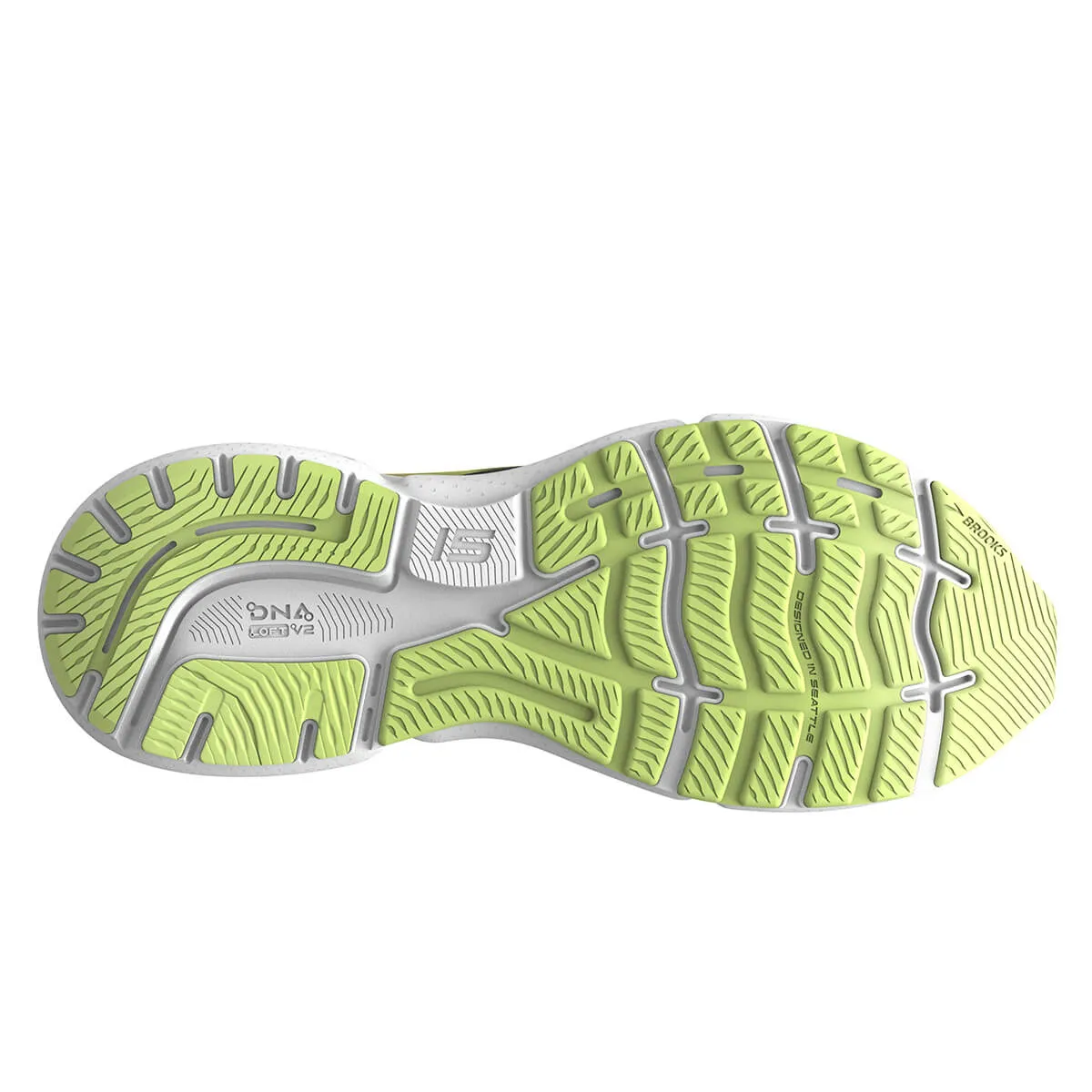 Brooks Ghost 15 Womens | Black/ebony/sharp Green