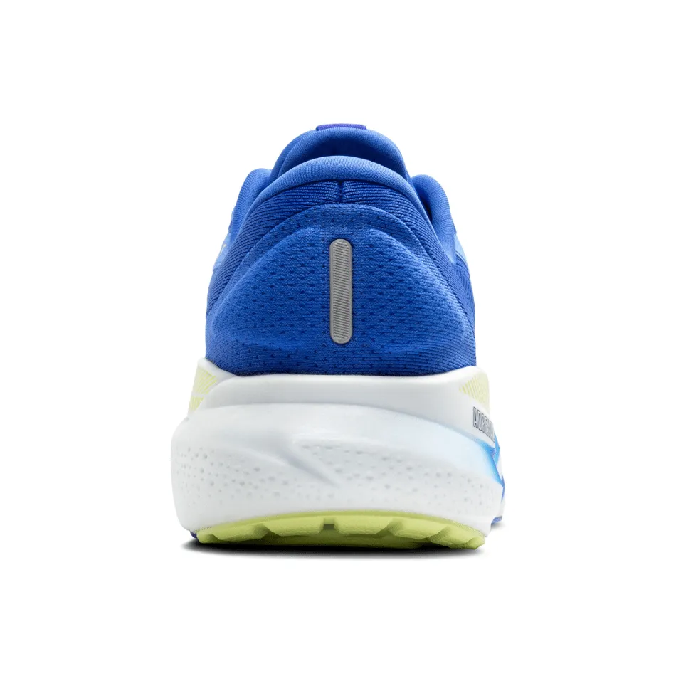 Brooks Men's Adrenaline GTS 24 2E Width (Wide Fit) Running Shoes in Cobalt/Neo Yellow/Peacoat SS25