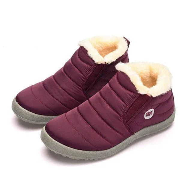 Bunion Friendly Plus Size Short Snow Boots