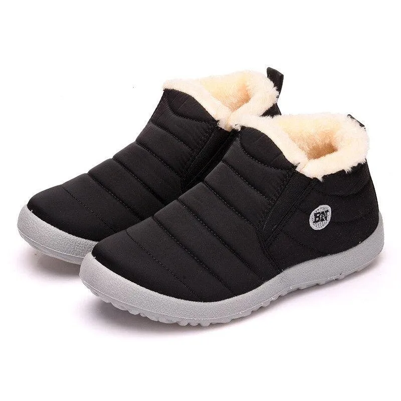 Bunion Friendly Plus Size Short Snow Boots