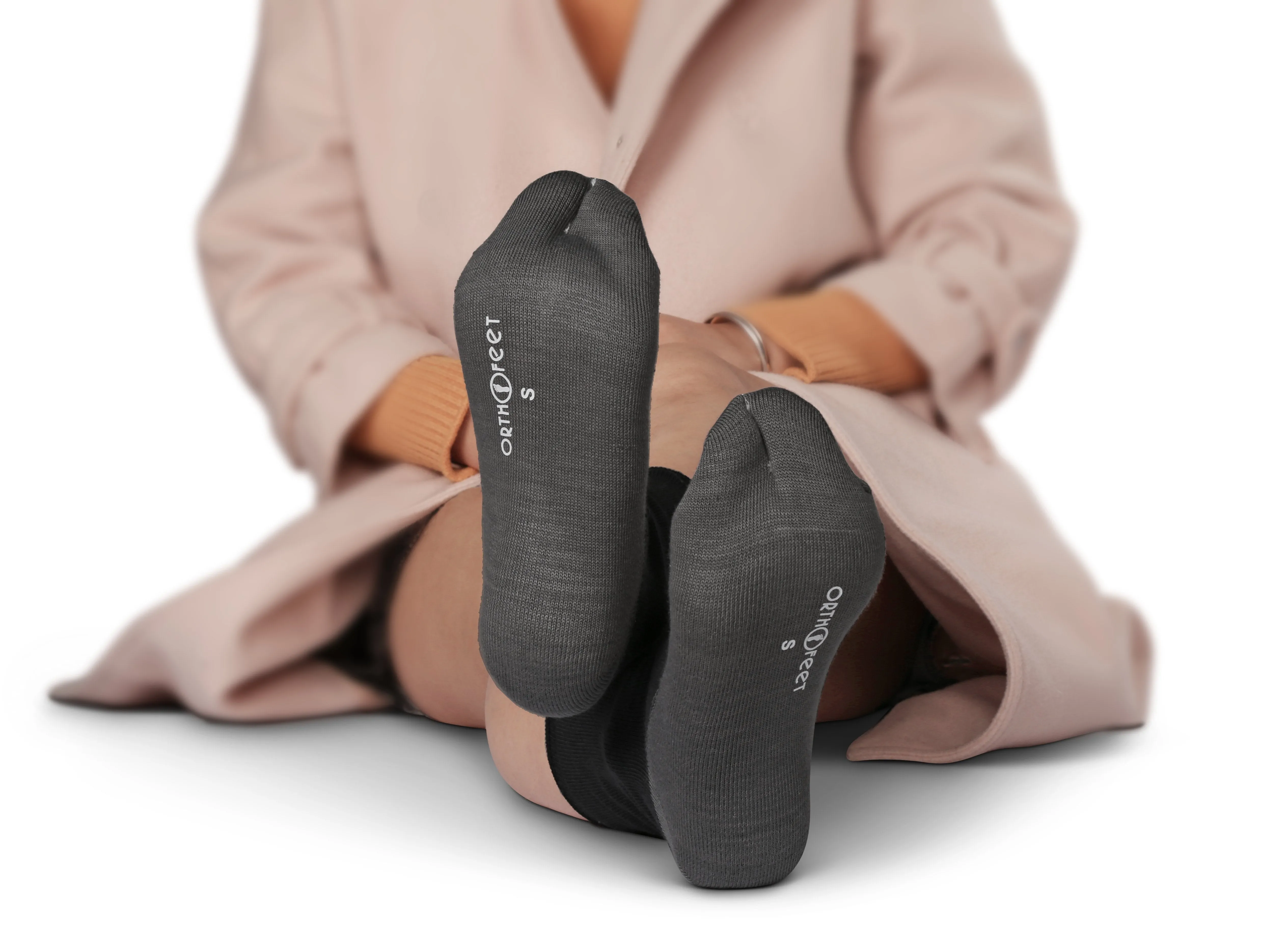 Bunion Relief Socks - Charcoal (3 pairs)