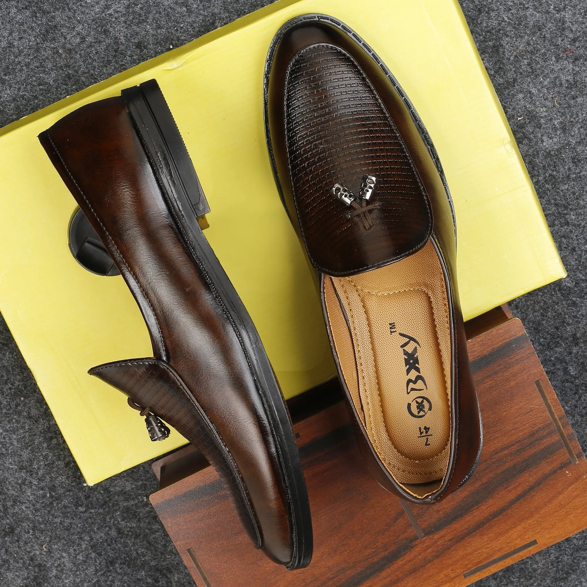 Bxxy's Men's Wedding Wear Slip-ons for Men