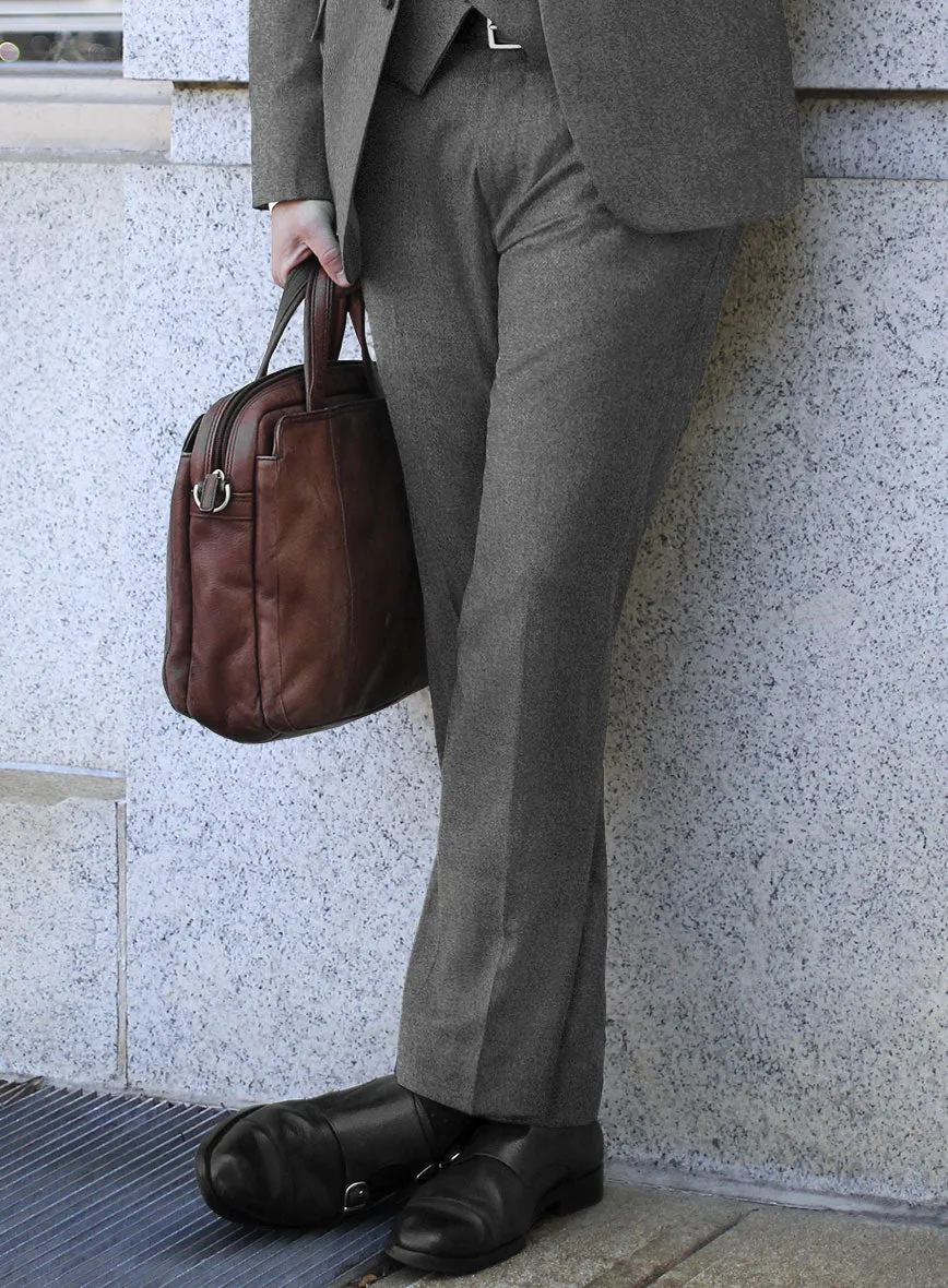 Caccioppoli Imma Gray Wool Pants