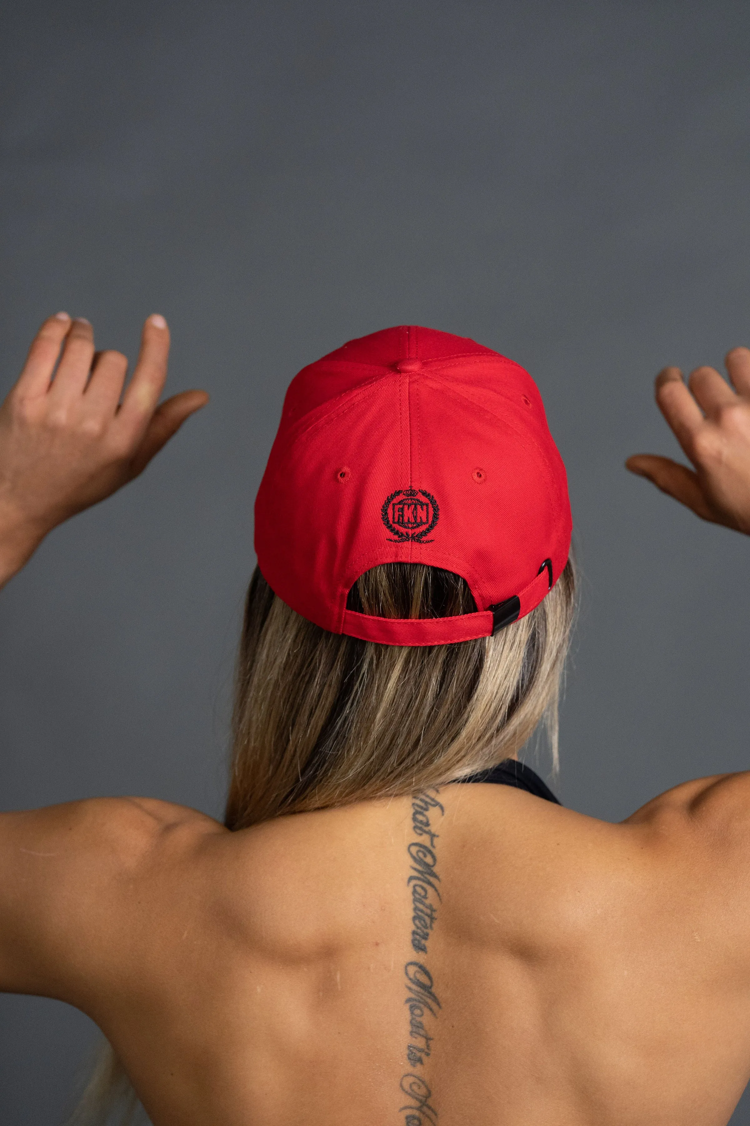 Capped | Gym Training Cap | Red