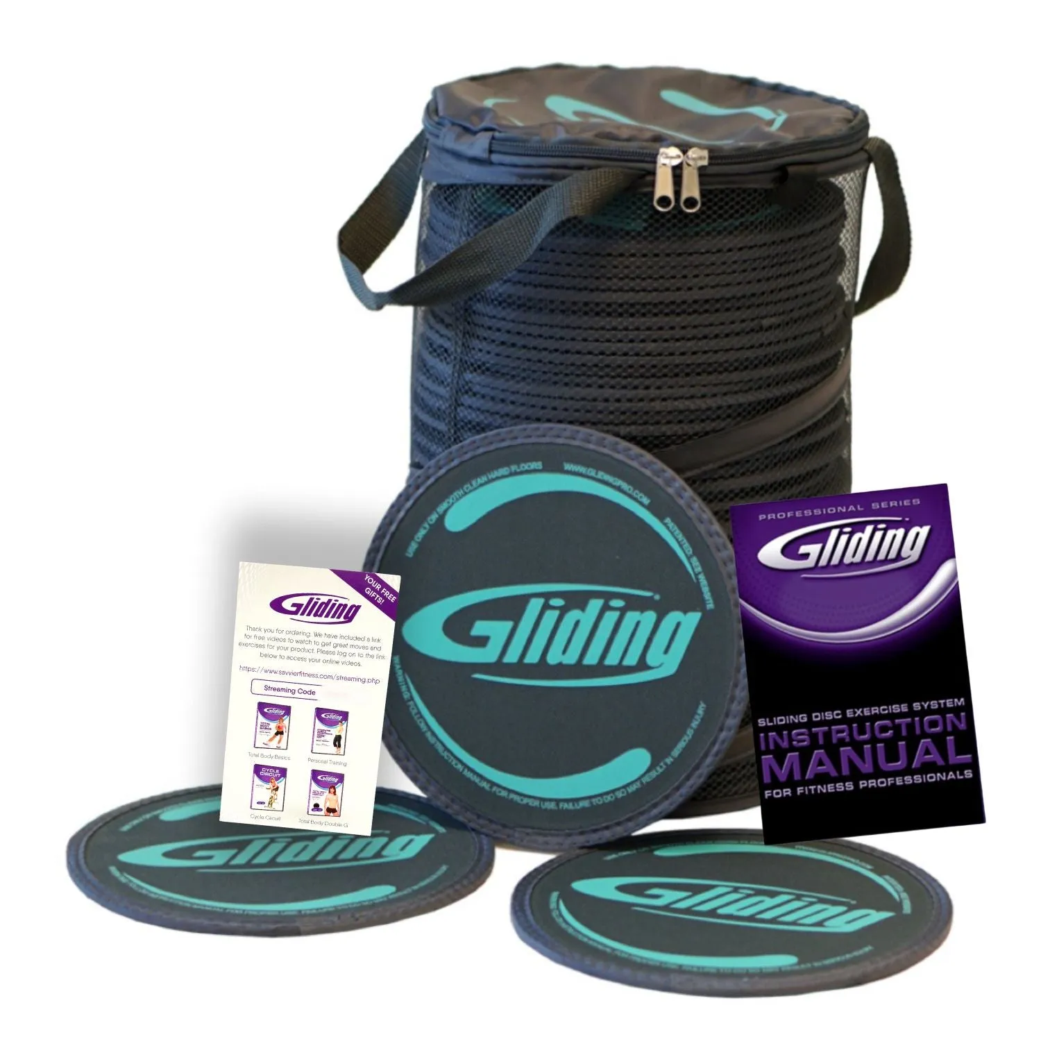 Club Pack - Gliding Discs for Hardwood Floors