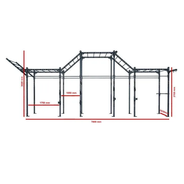 COMPETITION SERIES 5 CELL FREE STANDING MULTI FUNCTION RIG CSFS-5CMFR