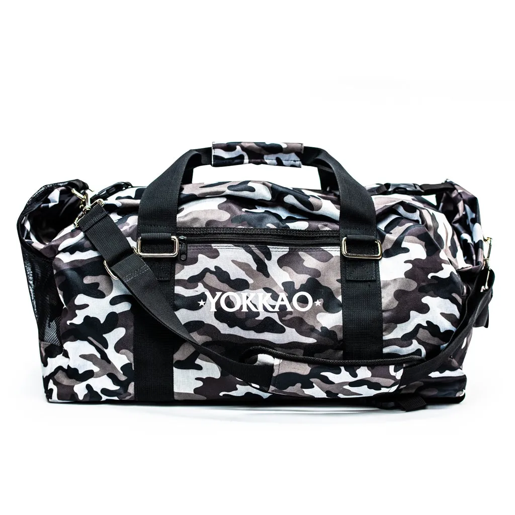 Convertible Camo Gym Bag