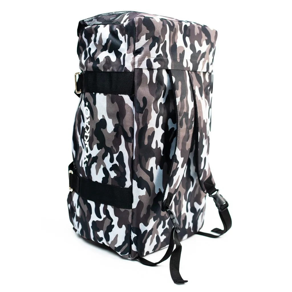 Convertible Camo Gym Bag