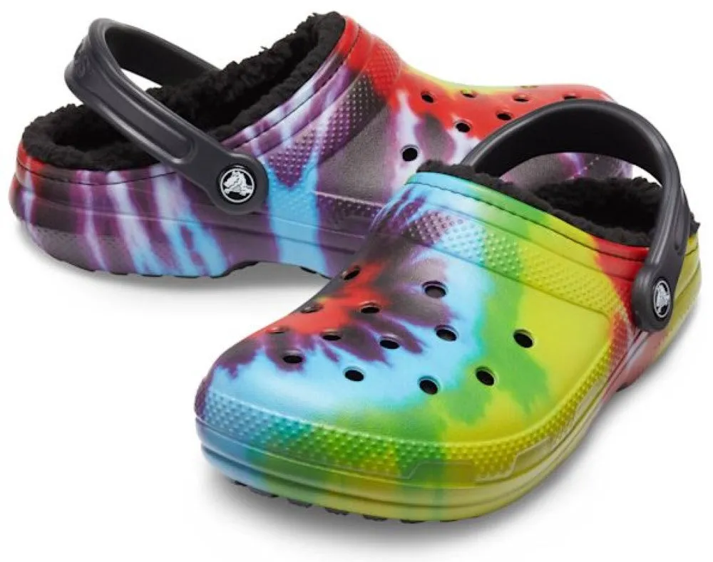 Crocs Classic Tie-Due Lined Clog