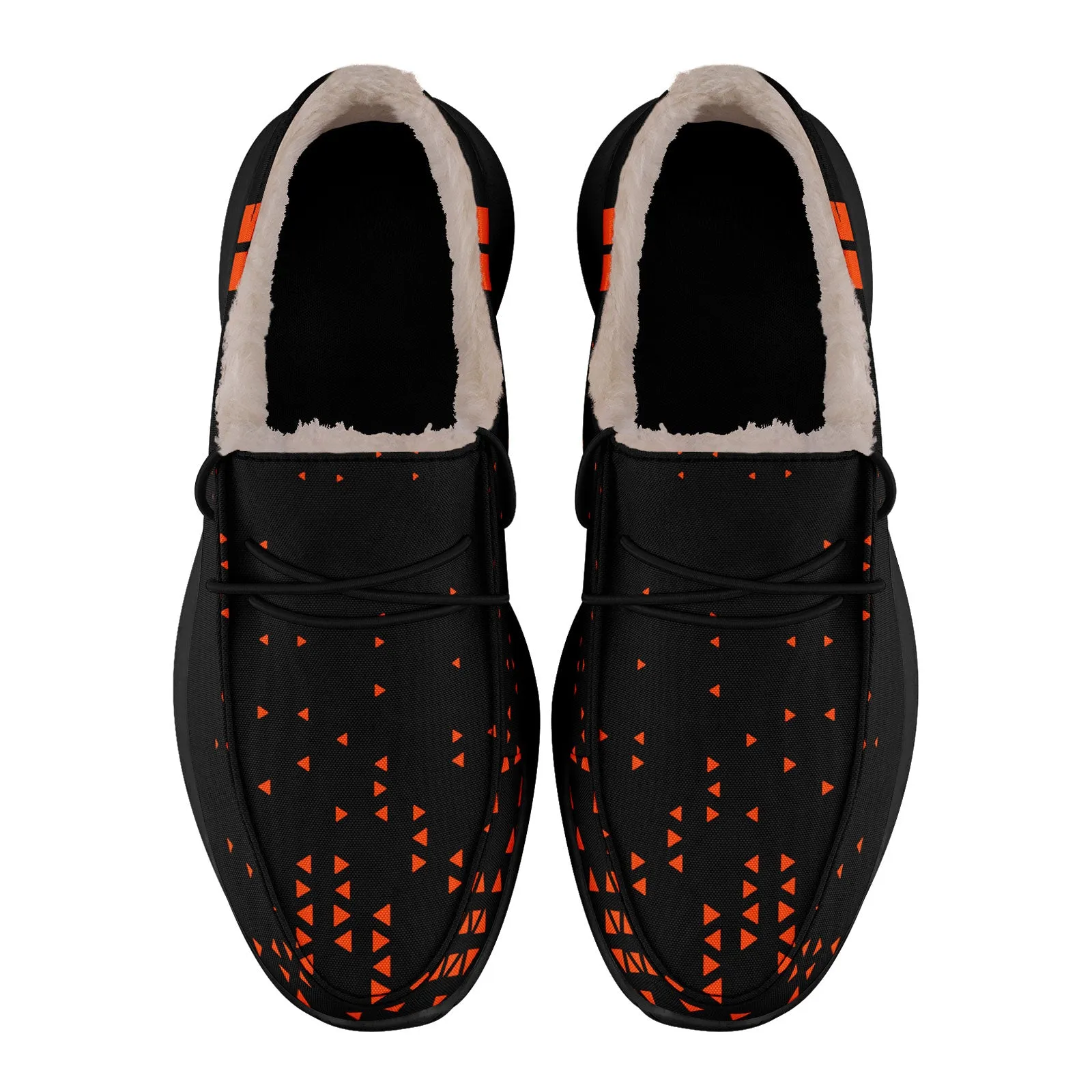 Custom Black Orange Cincinnati Shoes Personalized Sneaker FN042-D020279-6