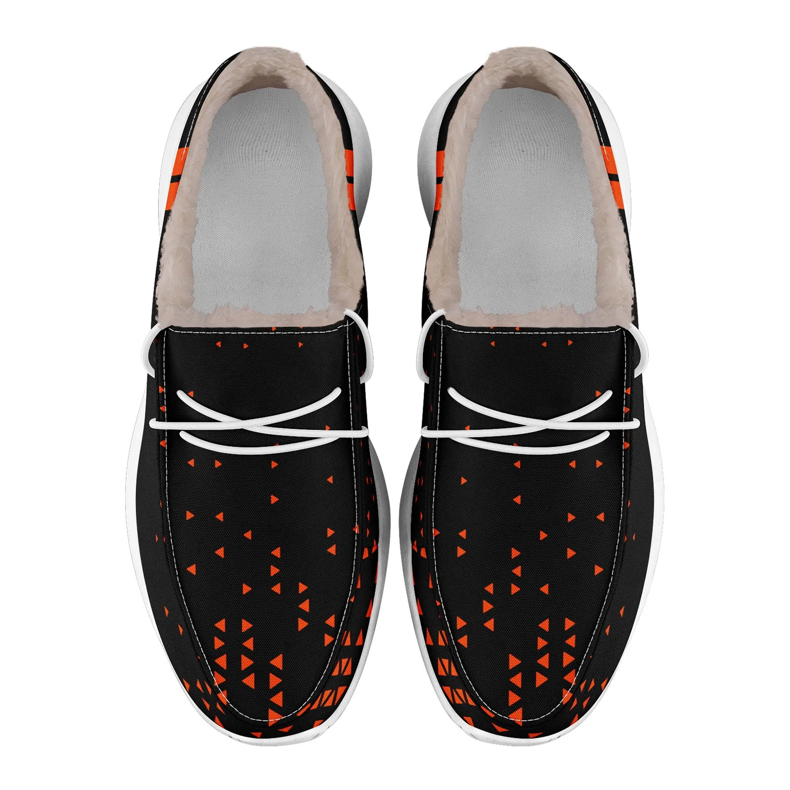 Custom Black Orange Cincinnati Shoes Personalized Sneaker FN042-D020279-6