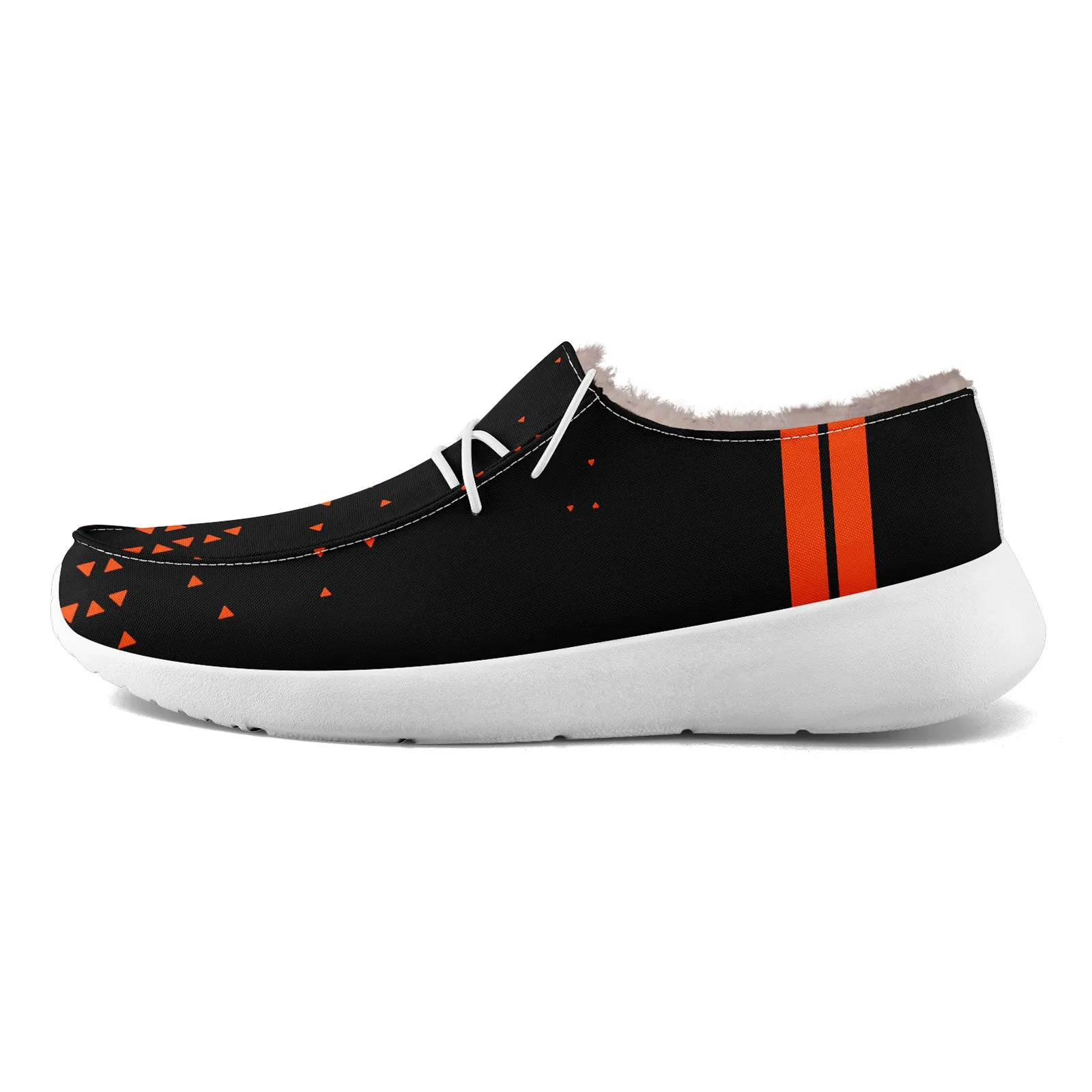 Custom Black Orange Cincinnati Shoes Personalized Sneaker FN042-D020279-6